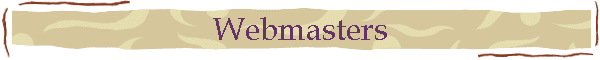 Webmasters