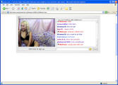 Small cams.com chat window