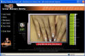 DirectSex model wearing only silver nail polish