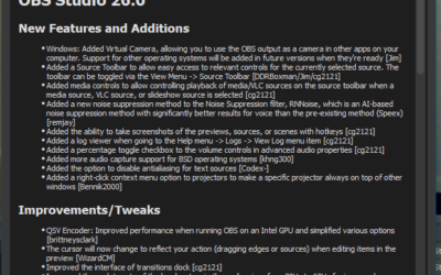 OBS Studio 26.0 for Cam Girl Broadcasting