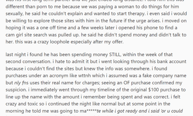 Girlfriend Freaks Out when BF Watches Camgirls: Is it Addiction?