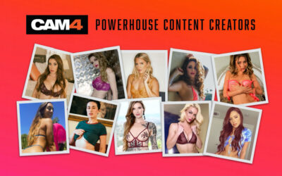 Cam4 brings 10 Top Porn Stars to Live Cam