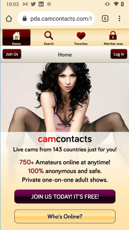 [ANSWERED] Is there a Camcontacts Mobile App?