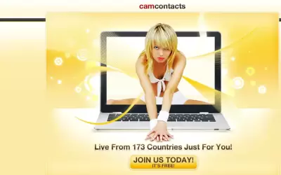 Prizes every 10 minutes at CamContacts