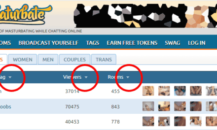 Chaturbate Tags finally has Sorting