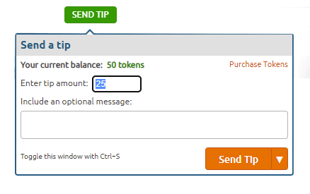 Chaturbate Buy Tokens