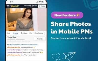 Chaturbate PM Images now work on mobile