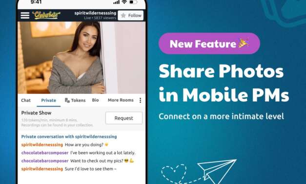 Chaturbate PM Images now work on mobile
