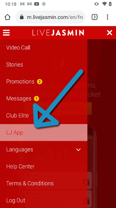 App livejasmin