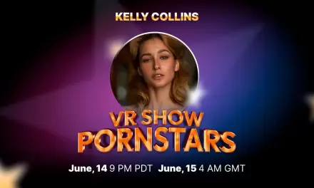 Pornstar Kelly Collins to do Live VR Show