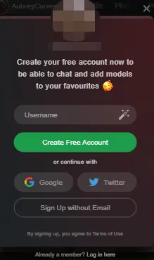 Create your free account now to be able to chat and add models to your favourites