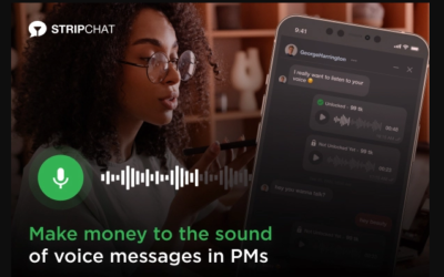 Paid Audio Messaging at Stripchat