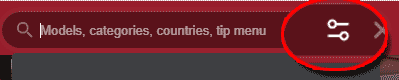Filter button