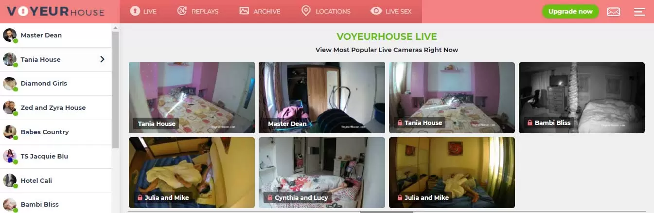 Voyeurhouse.com : Quick Look Inside someone Elses House!